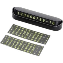 Ucuz Tekno Tüm Araçlara Uyumlu Araç Içi Park Numaratör Oto Araç Numaratör