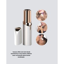 Ucuz Tekno Kadınlar Için Yüz ve Kaş Epilatörü – Hassas Cilt Dostu, Pil ile Çalışan, Taşınabilir ve Şık Tasarım