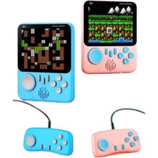 Ucuz Tekno Çift Konsol 666 Adet Retro Oyun El Atarisi Taşınabilir 3.5 Inç Ekran