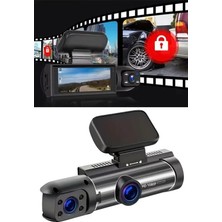 Ucuz Tekno Çift Kameralı Araç Kamerası Ön ve Arka Kameralı