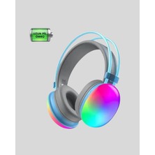 Ucuz Tekno 40MM Sürücülü Rgb Kablosuz Kulaklık – Oyun ve Müzik Için