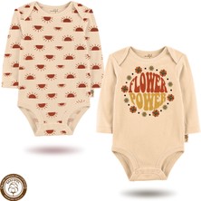 Mahfel %100 Pamuklu Premium Çıtçıtlı Bebek Body Zıbın 101