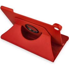Eco Port Huawei Matepad Se Kılıf 360 Tablet Deri Kılıf - Kırmızı