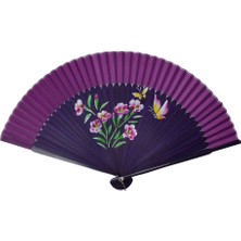 Yelpaze Dünyası Yelpaze Bambu Esnek Şık Zarif Kullanım Özel Hediye Kutusunda