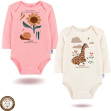 Mahfel %100 Pamuklu Premium Çıtçıtlı Bebek Body Zıbın 747-748