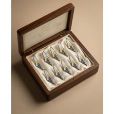 Zaytoon 10\'lu Filistin Haritası Kudüs Görselli Içerir Metal Unisex Yaka Rozeti A300015-10