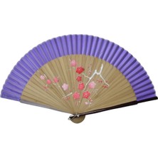 Yelpaze Dünyası Yelpaze Bambu Esnek Şık Zarif Kullanım Özel Hediye Kutusunda