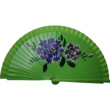 Yelpaze Dünyası Çift Taraflı Ahşap Yelpaze Hediyelik