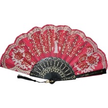 Yelpaze Dünyası Yelpaze Simli Tavus Kuşu Model