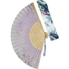 Yelpaze Dünyası Yelpaze Bambu Özel Kutusunda