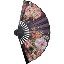 Yelpaze Dünyası Yelpaze Çiçek Desenli