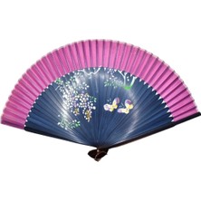 Yelpaze Dünyası Yelpaze Bambu Esnek Şık Zarif Kullanım Özel Hediye Kutusunda