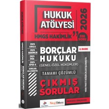 Dizgi Kitap 2026 Hukuk Atölyesi Hmgs Hakimlik Borçlar Hukuku Genel Özel Hükümler Çıkmış Sorular Çözümlü