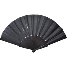 Yelpaze Dünyası Yelpaze Siyah Şık Serinletici