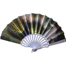 Yelpaze Dünyası Yelpaze Şık Tavus Kuşu Serinletici