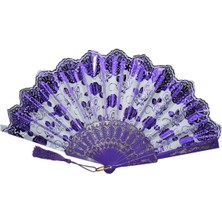 Yelpaze Dünyası Şık Parlak Yelpaze