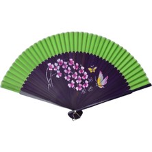 Yelpaze Dünyası Yelpaze Bambu Esnek Şık Zarif Kullanım Özel Hediye Kutusunda