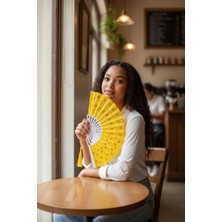 Yelpaze Dünyası Şık Parlak Yelpaze