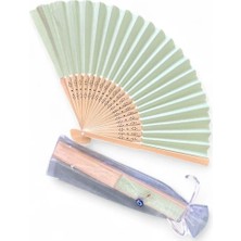 Yelpaze Dünyası Bambu & Kağıt Yelpaze Kına Düğün Aksesuar