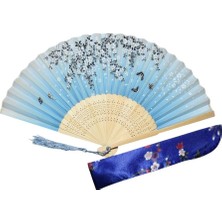 Yelpaze Dünyası Yelpaze Bambu Özel Kutusunda