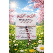 Yelpaze Dünyası Marteniçka Bileklik 30 cm Renkli Anı Kartı Türkiye Menşeli