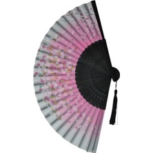 Yelpaze Dünyası Yelpaze Bambu Esnek Şık Zarif Kullanım Özel Hediye Kutusunda