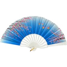 Yelpaze Dünyası Yelpaze Çiçekli Şık Serinletici