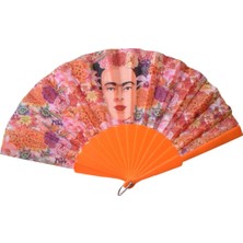 Yelpaze Dünyası Yelpaze Şık Frida Çiçekli Serinletici