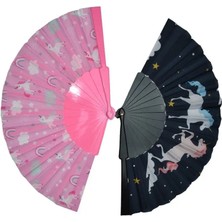 Yelpaze Dünyası Unicorn Yelpaze 2 Li Takım