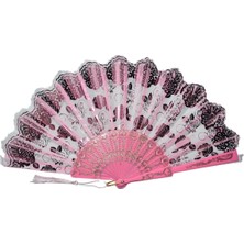 Yelpaze Dünyası Şık Parlak Yelpaze