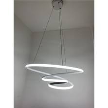 Allians Modern Sarkıt Halka LED Tavan Lambası, Dekoratif Aydınlatma