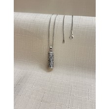 Zülfikar 925 Ayar Gümüş Erkek Cevşen Kolye
