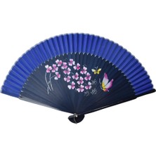 Yelpaze Dünyası Yelpaze Bambu Esnek Şık Zarif Kullanım Özel Hediye Kutusunda