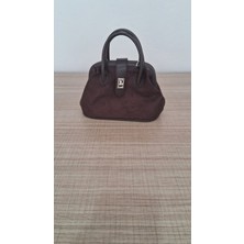 Eky Kadın Burslu Süet Omuz Çantası