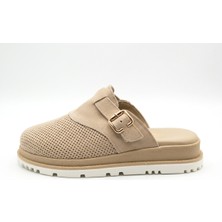 Beety Sb-2 Hakiki Deri Anatomik Sabo Önü Kapalı Günlük Kadın Terlik