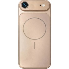 Fenza iPhone 17 Air Uyumlu Kamera Korumalı Magsafe Wireless Şarj Özellikli Full Glass Arka Kapak