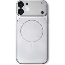 Fenza iPhone 17 Uyumlu Kamera Korumalı Magsafe Wireless Şarj Özellikli Full Glass Arka Kapak