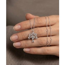 925 Ayar Gümüş Hayat Ağacı Kolye