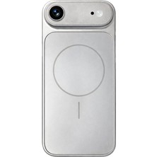 Fenza iPhone 17 Air Uyumlu Kamera Korumalı Magsafe Wireless Şarj Özellikli Full Glass Arka Kapak