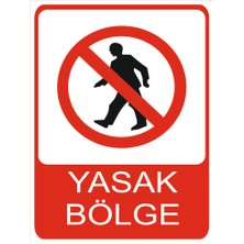 Tembel Baykuş Yasak Bölge Uyarı Levhası 20X30 cm Forex