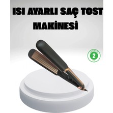 Marsilyan- Tost Model Saç Maşası 220°C Hızlı Isınan