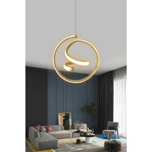 Allians Şık Modern Tekli Sarkıt LED Avize, Antre ve Oda Için Işıklandırma