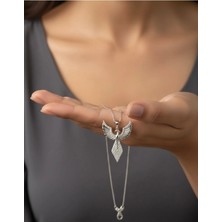 Anka Kuşu Kolye 925 Ayar Gümüş