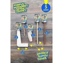 Vixpet Venty 5'li Doğal Papağan Tünek Seti | Kumlu ve Dal Tünekler | Forpus, Muhabbet, Sevda, Cennet - M639