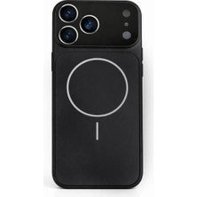 Fenza iPhone 17 Pro Max Uyumlu Kamera Korumalı Magsafe Wireless Şarj Özellikli Full Glass Arka Kapak