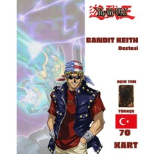 Çakmak Oyun Dükkanı Türkçe Bandit Keith Destesi 70 Kart Kağıt Temalı Oyun Takımı