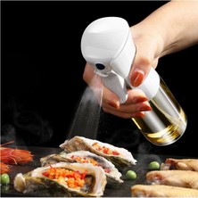 Sedoa Sprey Yağdanlık Cam Şişe Yağ Püskürtücü 260 ml Airfryer Kızartma Izgara Salata Için Yağlık Byz