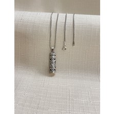 Cevşenül Kebir 925 Ayar Gümüş Erkek Cevşen Kolye