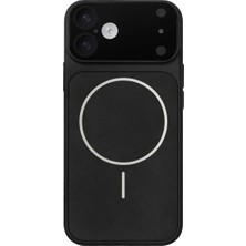 Fenza iPhone 17 Uyumlu Kamera Korumalı Magsafe Wireless Şarj Özellikli Full Glass Arka Kapak
