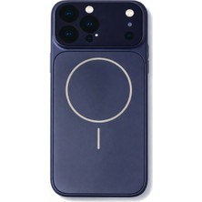Fenza iPhone 13 Pro Max Uyumlu Kamera Korumalı Magsafe Wireless Şarj Özellikli Full Glass Arka Kapak